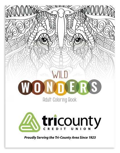 Good Value™ Wild Wonders Adult Coloring Book