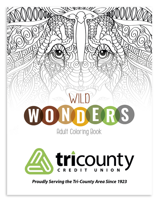 Good Value™ Wild Wonders Adult Coloring Book