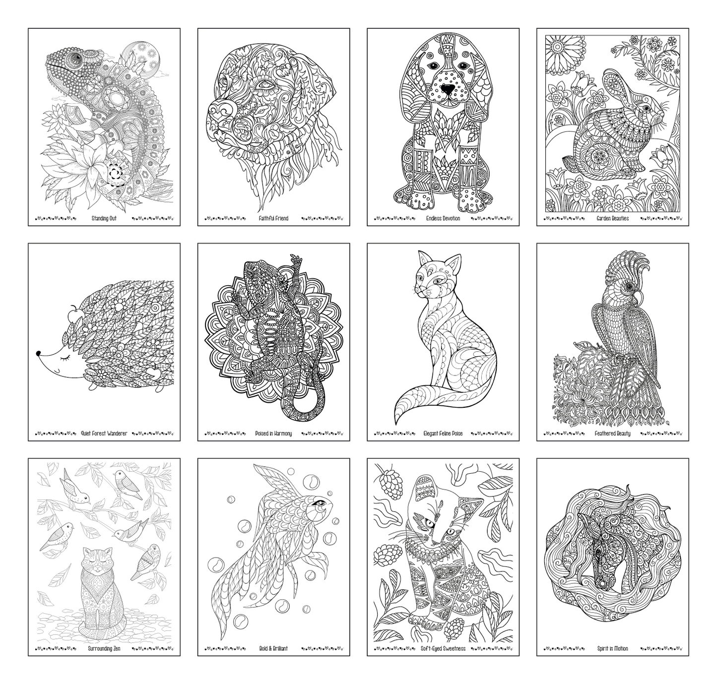 Good Value™ Unwind with Pets Adult Coloring Book