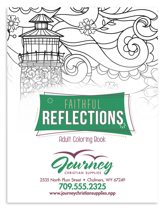 Good Value™ Faithful Reflections Adult Coloring Book