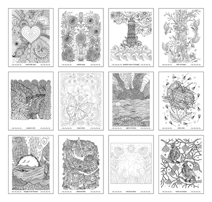 Good Value™ Faithful Reflections Adult Coloring Book