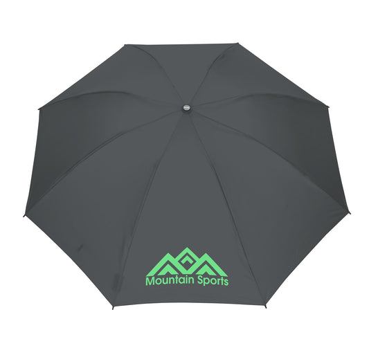 Front View of Black Shed Rain™ UnbelievaBrella® 47" Auto-Open Reverse-Close Compact Umbrella