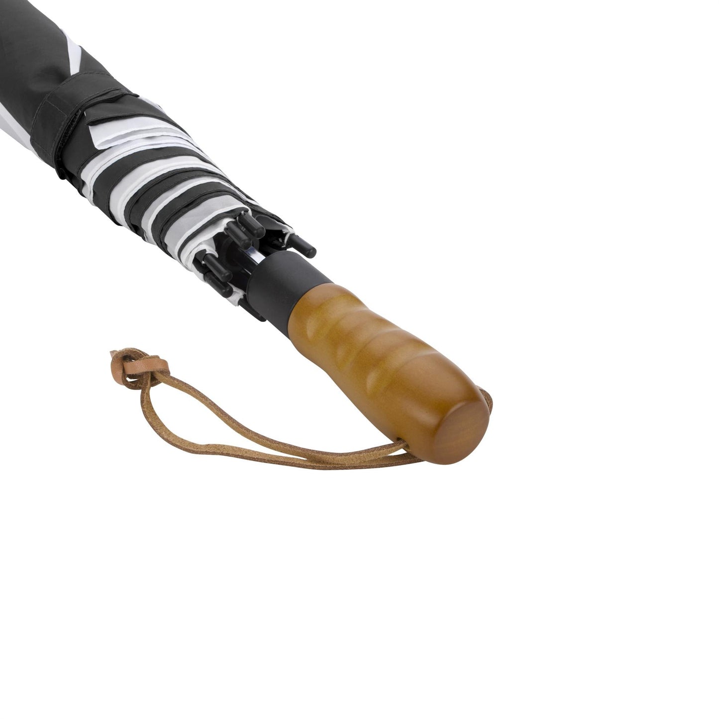 Shed Rain™ Windjammer® 58" Vented Wooden-Handled Auto-Open Jumbo Compact Umbrella