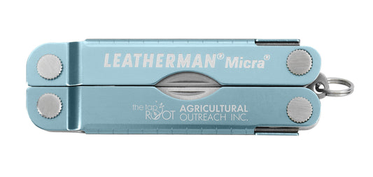 Front View of Black Leatherman® Micra®