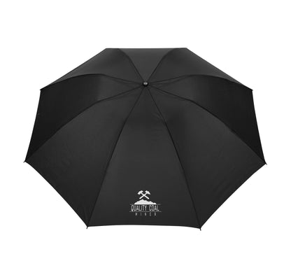 Front View of Black Shed Rain™ UnbelievaBrella® 54" Auto-Open Reverse-Close Jumbo Compact Umbrella