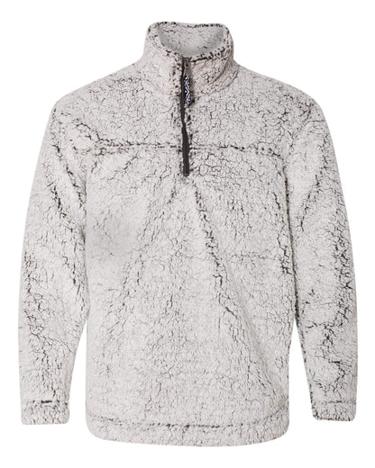 Unisex Sherpa Fleece Quarter-Zip Pullover - Q10