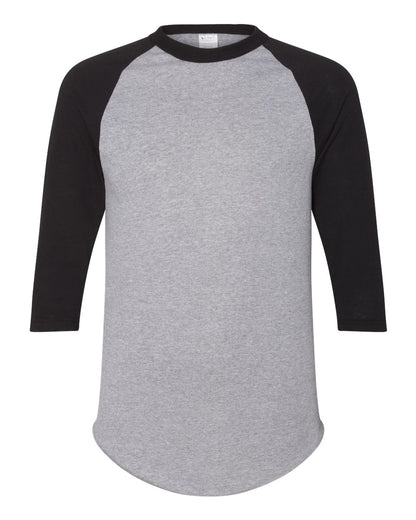 Unisex Three-Quarter Raglan Sleeve Baseball Jersey T-Shirt - 4420