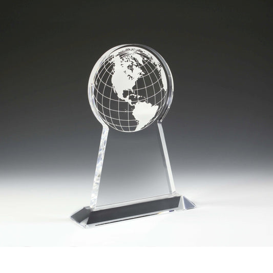 Tall Globe Award - 4 Color Process - (7½" x 9¼" x ¾")