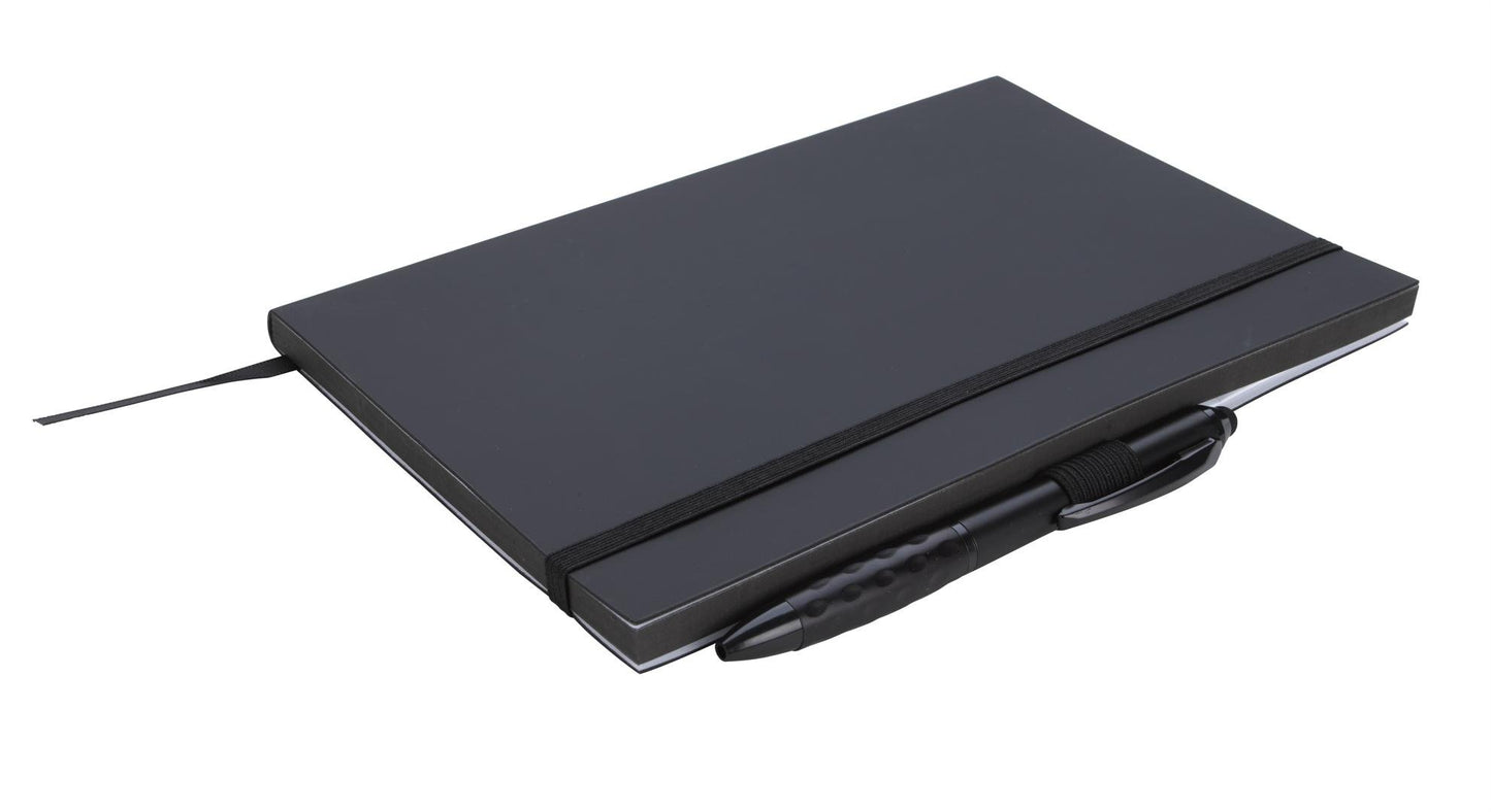 Good Value™ Color Edge Journal with Metallic Stylus Pen