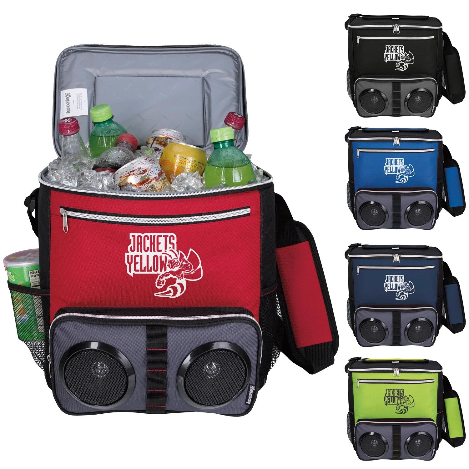 Black Koozie® Chillin' Bluetooth® Speaker Cooler