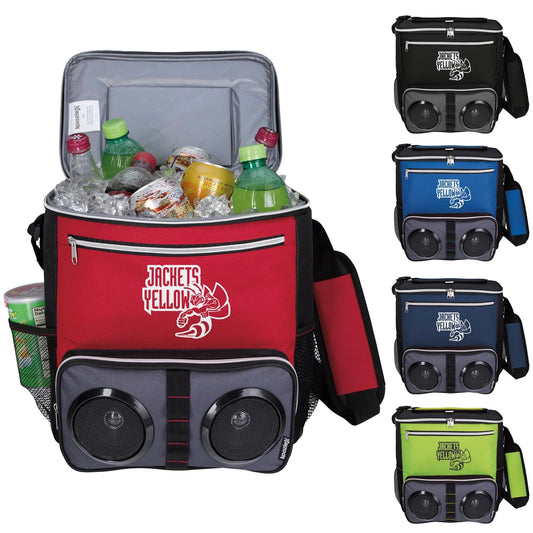 Black Koozie® Chillin' Bluetooth® Speaker Cooler