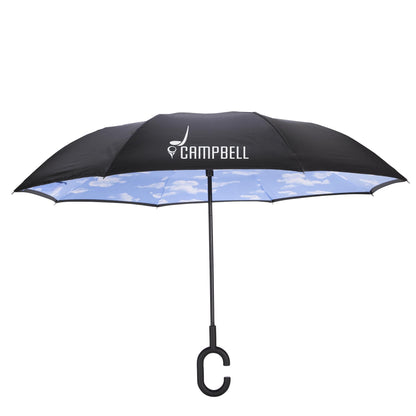 Shed Rain™ UnbelievaBrella® 48" Reverse-Close Manual Stick Umbrella (Prints)