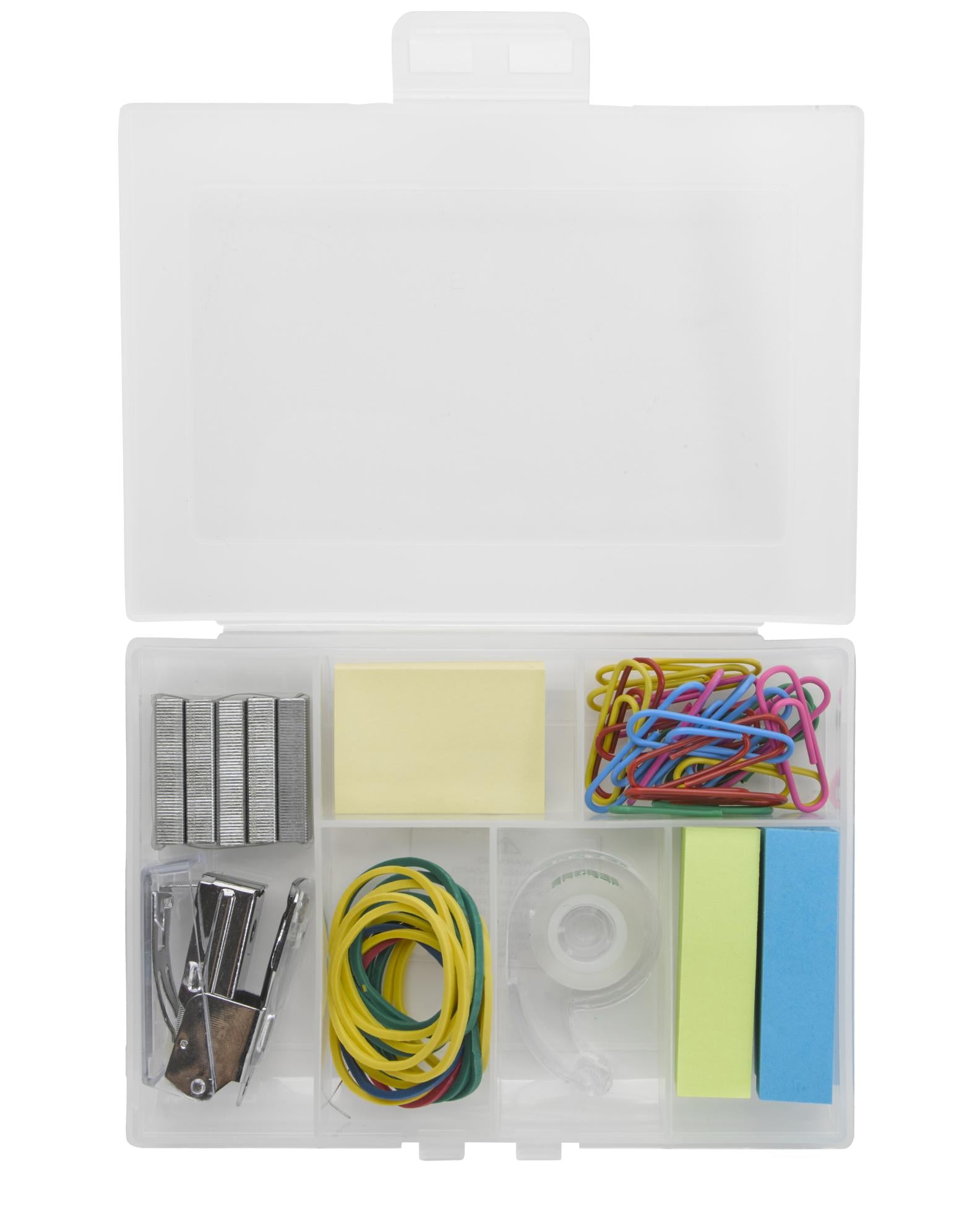 Front View of Clear Good Value™ Desk in a Box