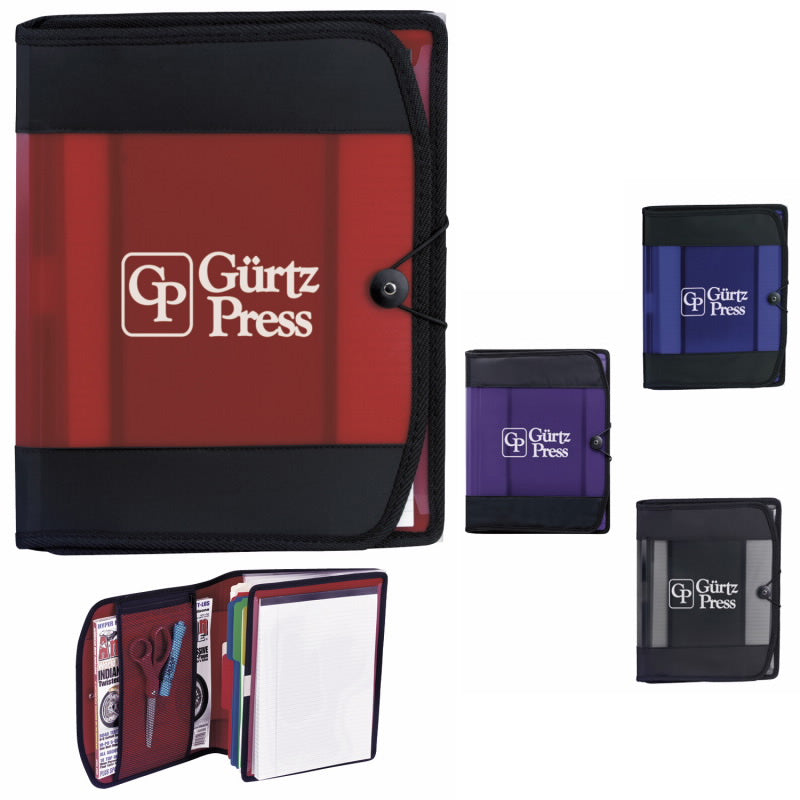 Front View of Red PolyPro TriFolio