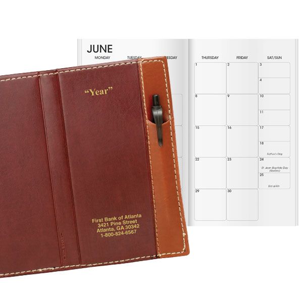 RICHFORD DUET WORK MONTHLY POCKET CALENDAR