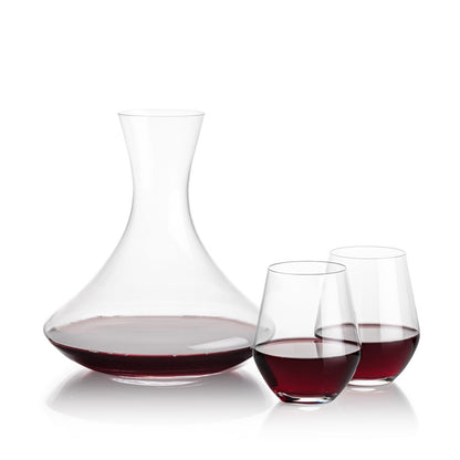 Senderwood Carafe & Reina Stemless Wine