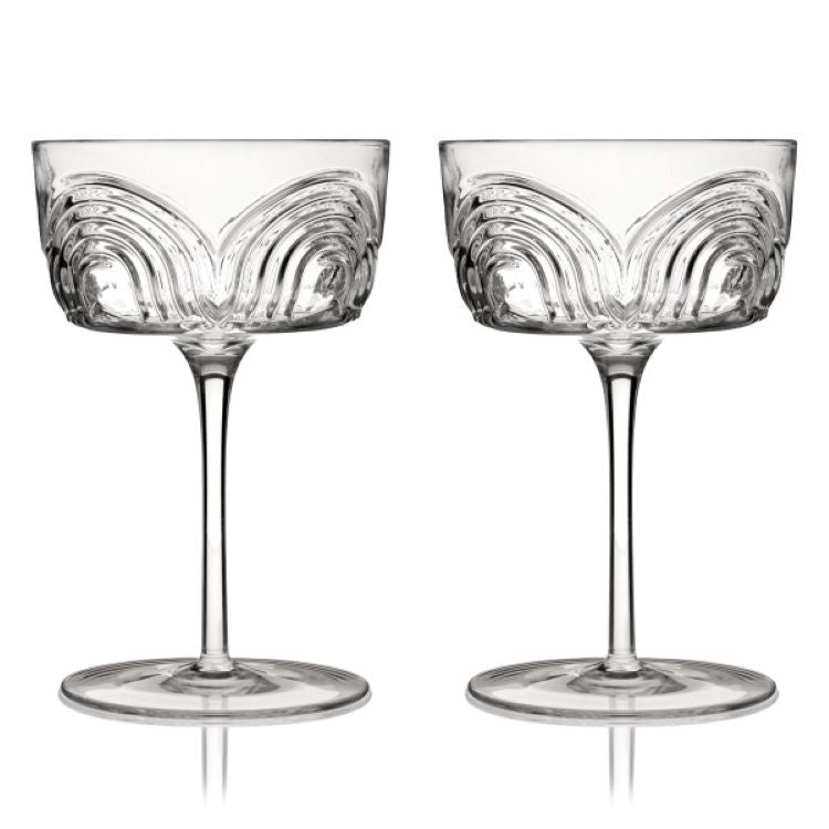 Viski® Deco Beau Crystal Coupe