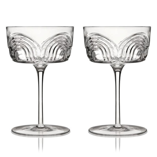 Viski® Deco Beau Crystal Coupe