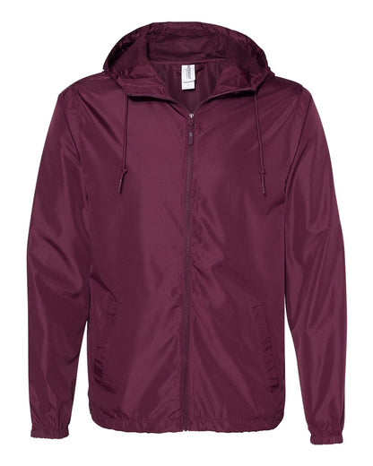 Men's Lightweight Windbreaker Full-Zip Jacket - EXP54LWZ