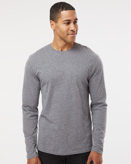 Men's Fine Jersey Long Sleeve Tee - 6918