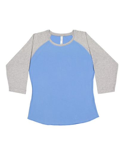 Women's Baseball Fine Jersey Three-Quarter Sleeve Tee - 3530