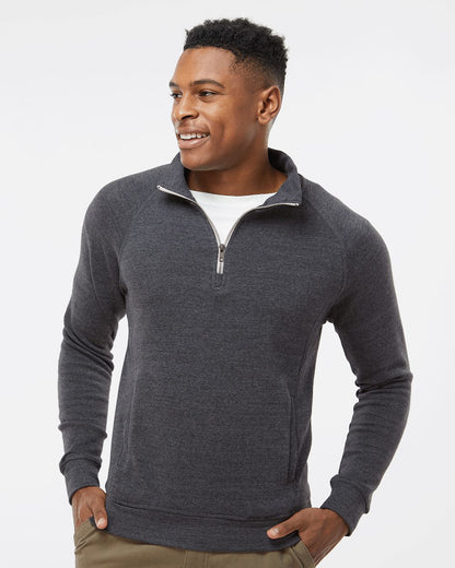 Men's Triblend Quarter-Zip Sweatshirt - 8869