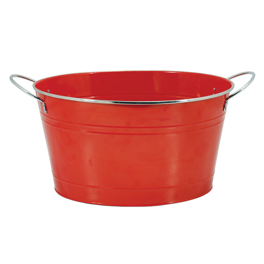 Twine Living® Big Red Metal Drink Tub