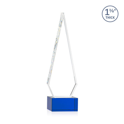 Springfield VividPrint™ Award on Hancock Base - Blue