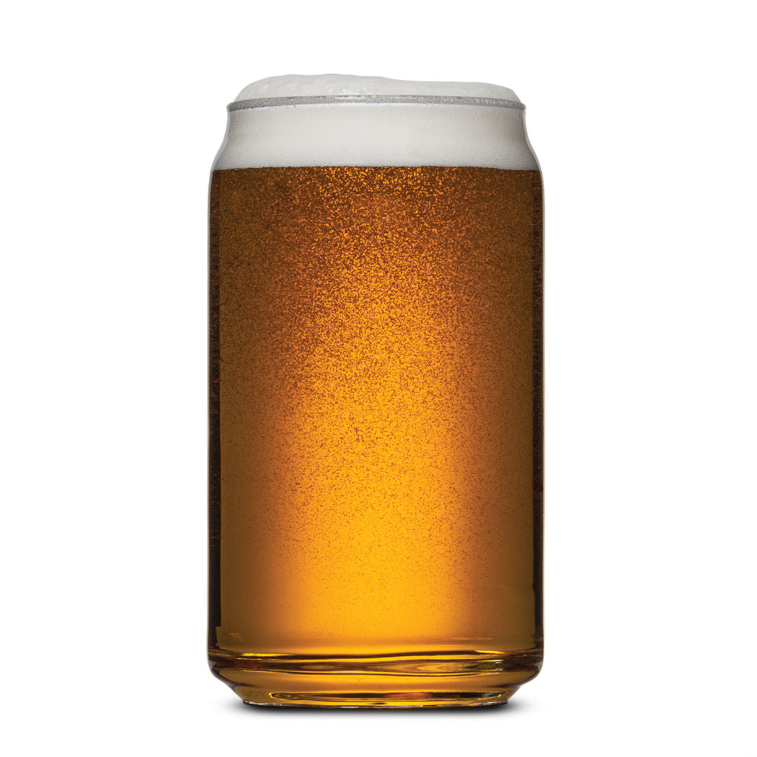 Beer Can Beer Glass - Imprinted