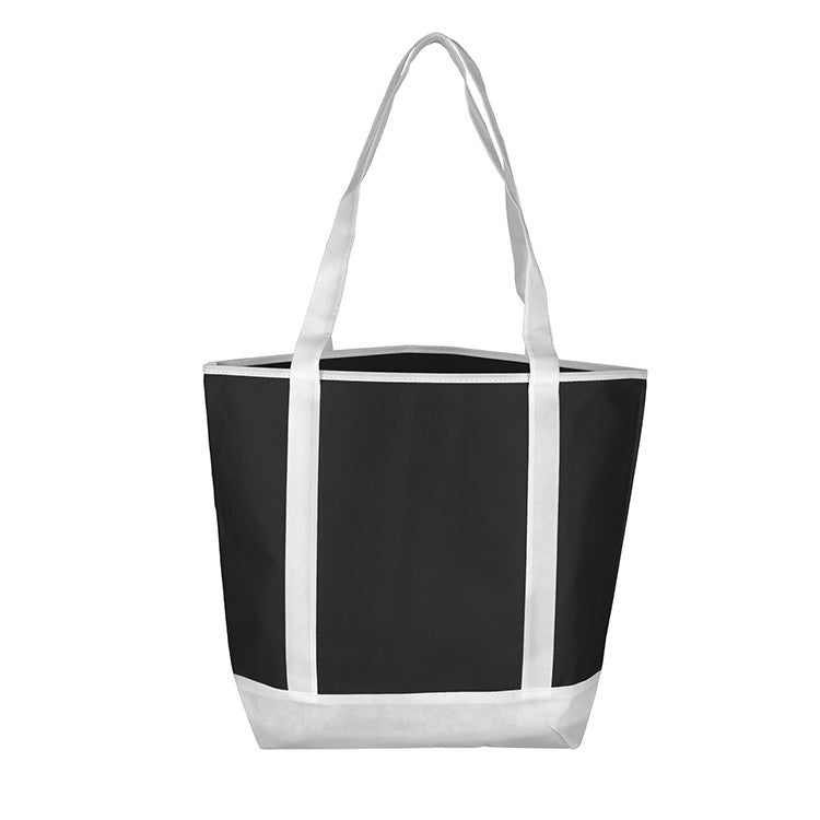 17-1/2"W x 13-1/2"H x 6"Gusset - "THE LIBERTY" Corporate, Travel and Beach Tote Bag