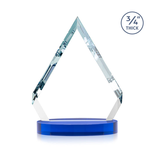 Apex VividPrint™ Award on Alberton Base - Blue