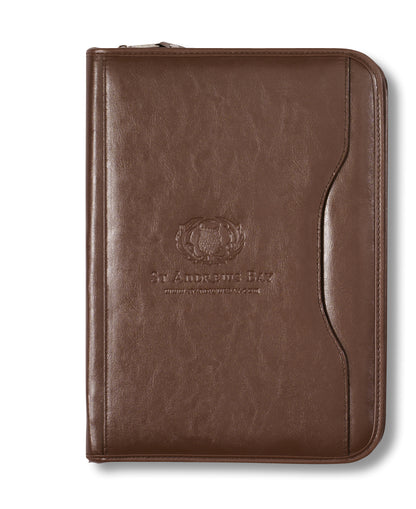 Deluxe Executive Vintage Leather Padfolio