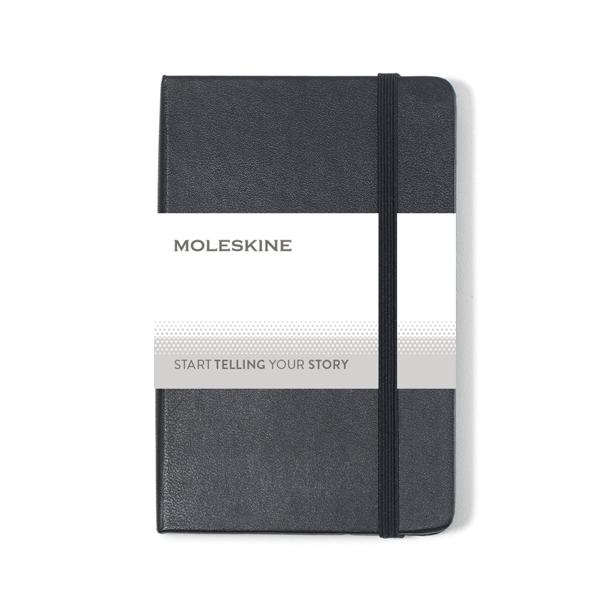 Black Moleskine® Hard Cover Plain Pocket Notebook