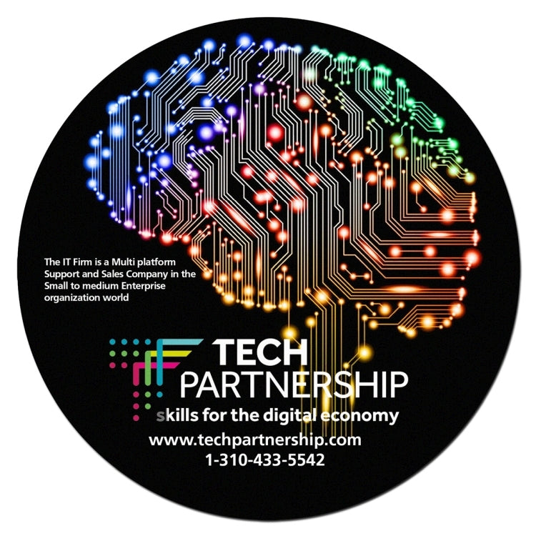 6-1/2" "Washoe Circle" Recycled RPET Full Color Import Air Ship Microfiber Cloth & Screen