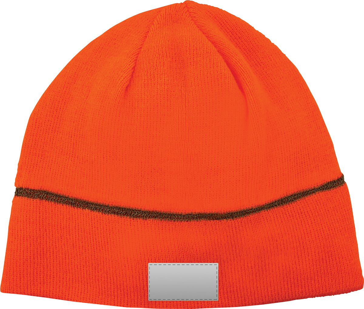 Winter Beanie with Reflective Stripe