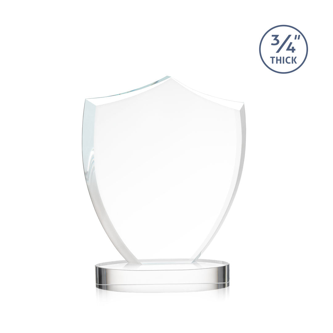 Scudo Shield on Alberton Base - Clear