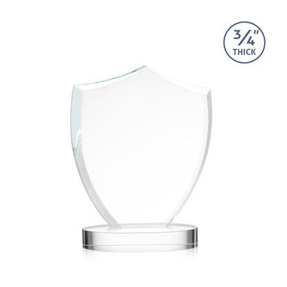 Scudo Shield on Alberton Base - Clear