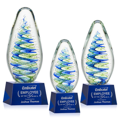 Jezebel Award on Robson Base - Blue