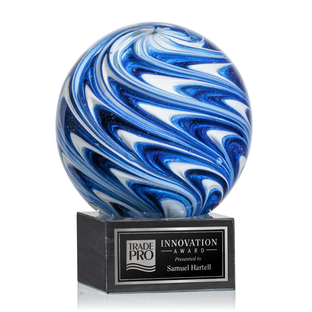 Naples Award on Square Marble Base