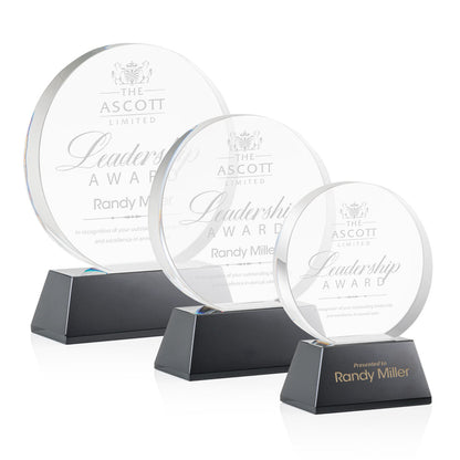 Glenwood Award on Base - Black