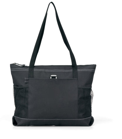Black Select Zippered Tote