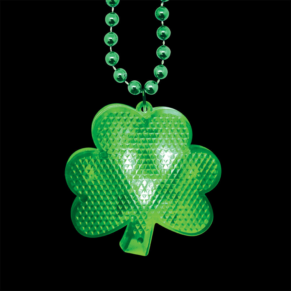 Light Up Shamrock Medallion Beads