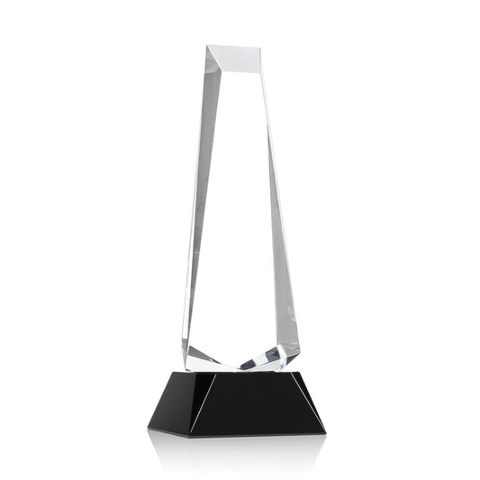 Rustern Obelisk VividPrint™ Award on Base - Black