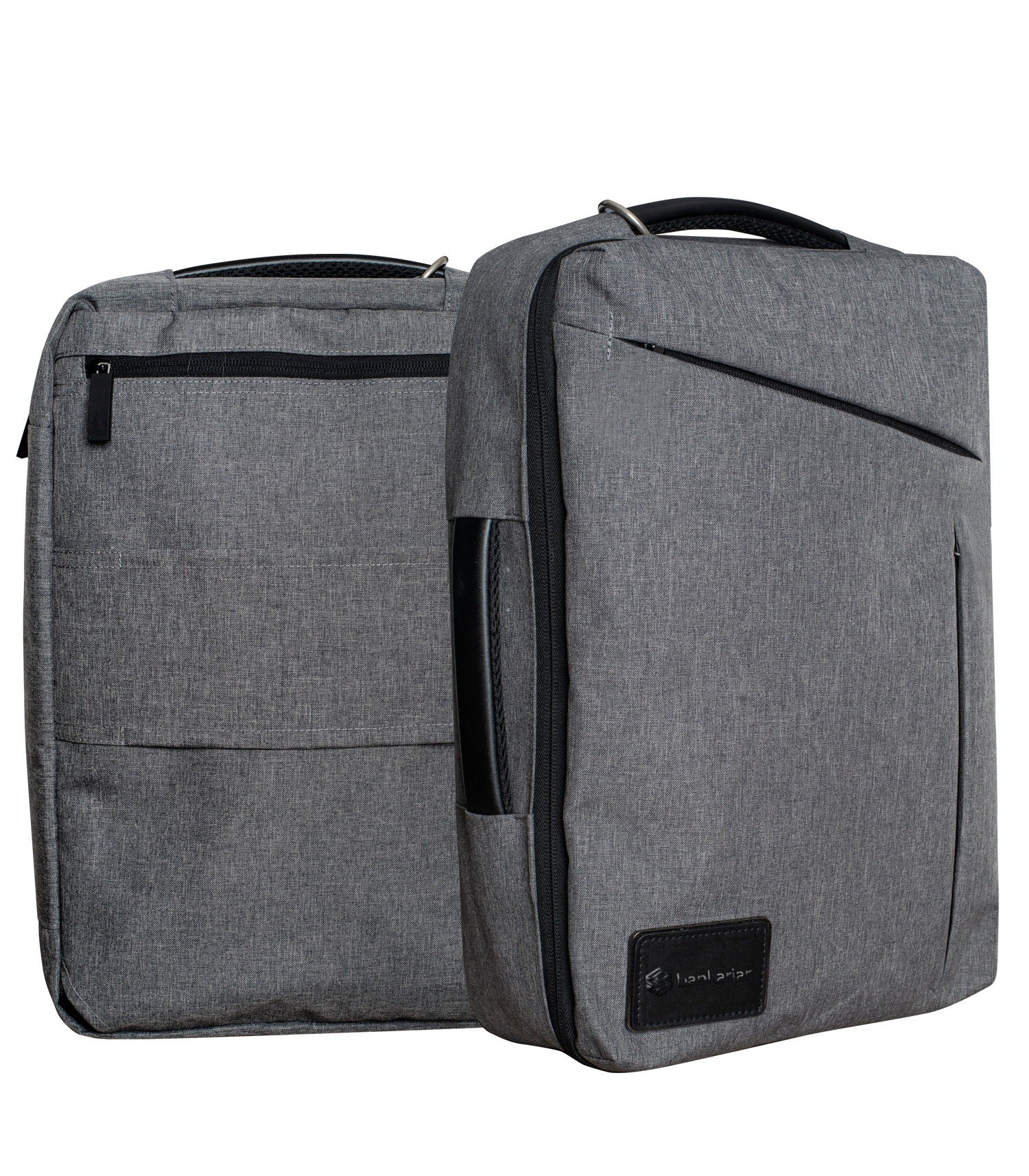 Gray The Metropolitan Messenger Backpack