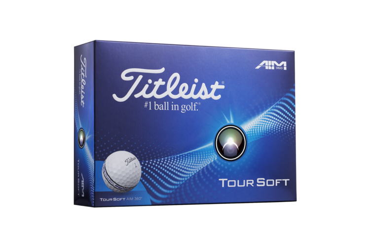 Titleist Tour Soft AIM 360 Golf Balls - White