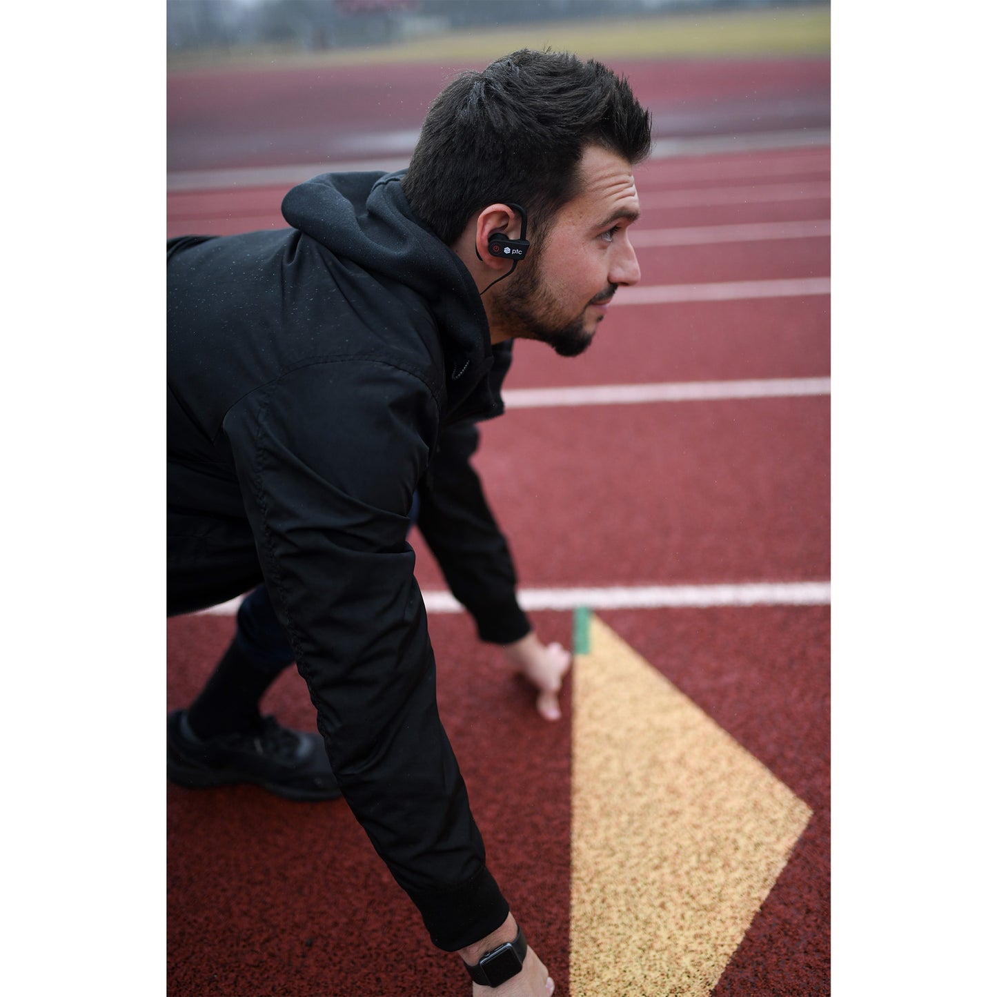 Black Arcos Bluetooth Earbuds