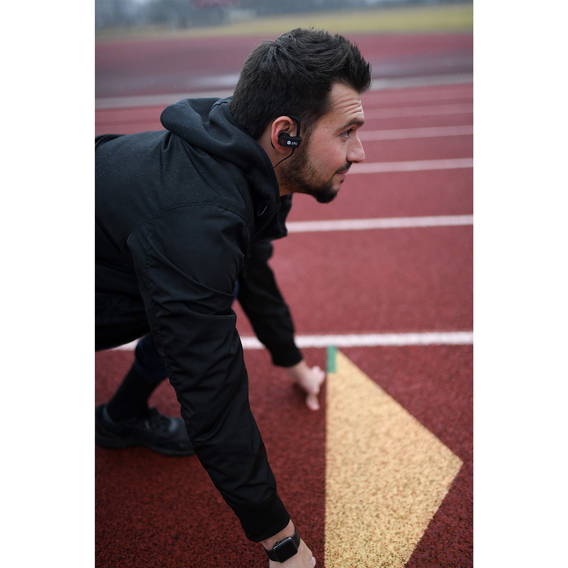 Black Arcos Bluetooth Earbuds