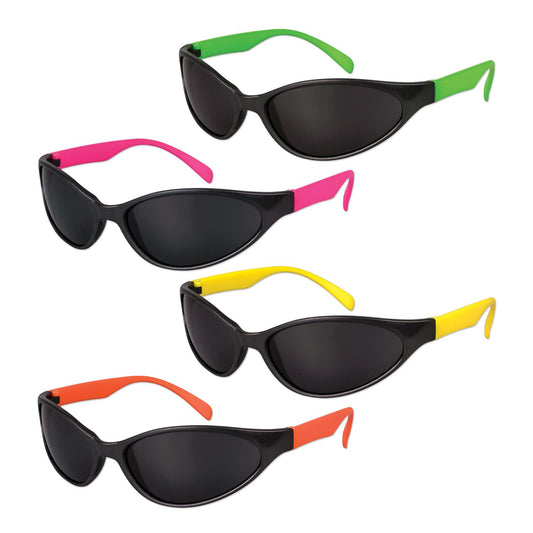 Neon Assorted Neon Sport Sunglasses