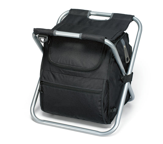 Black Deluxe Spectator Cooler Chair