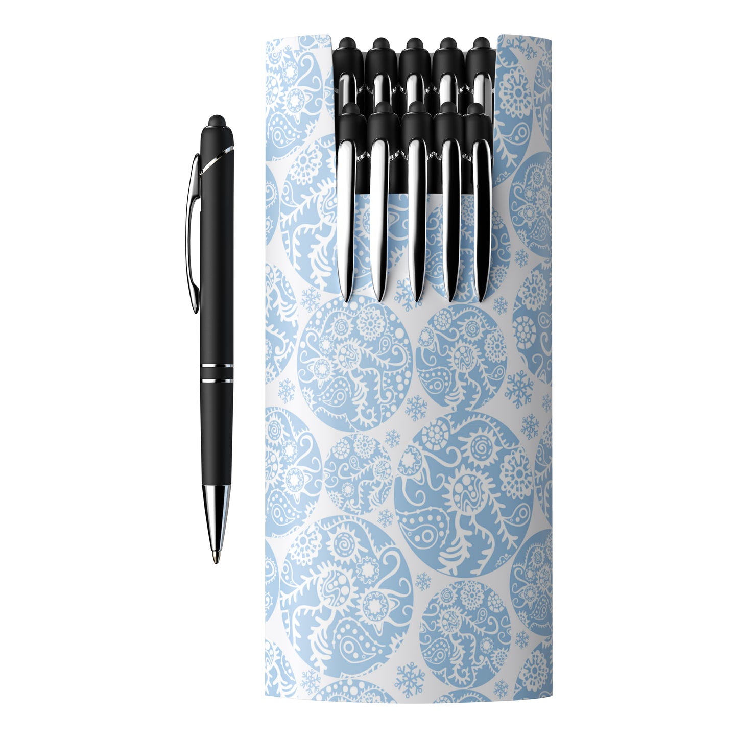 10-piece glacio pen set and custom sleeve